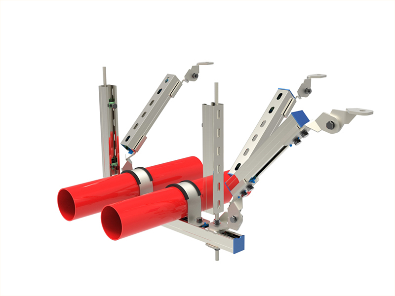 多管双向抗震支吊架